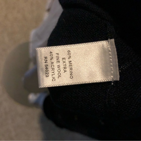 Banana Republic blue wool cardigan with sequins - Picture 7 of 7